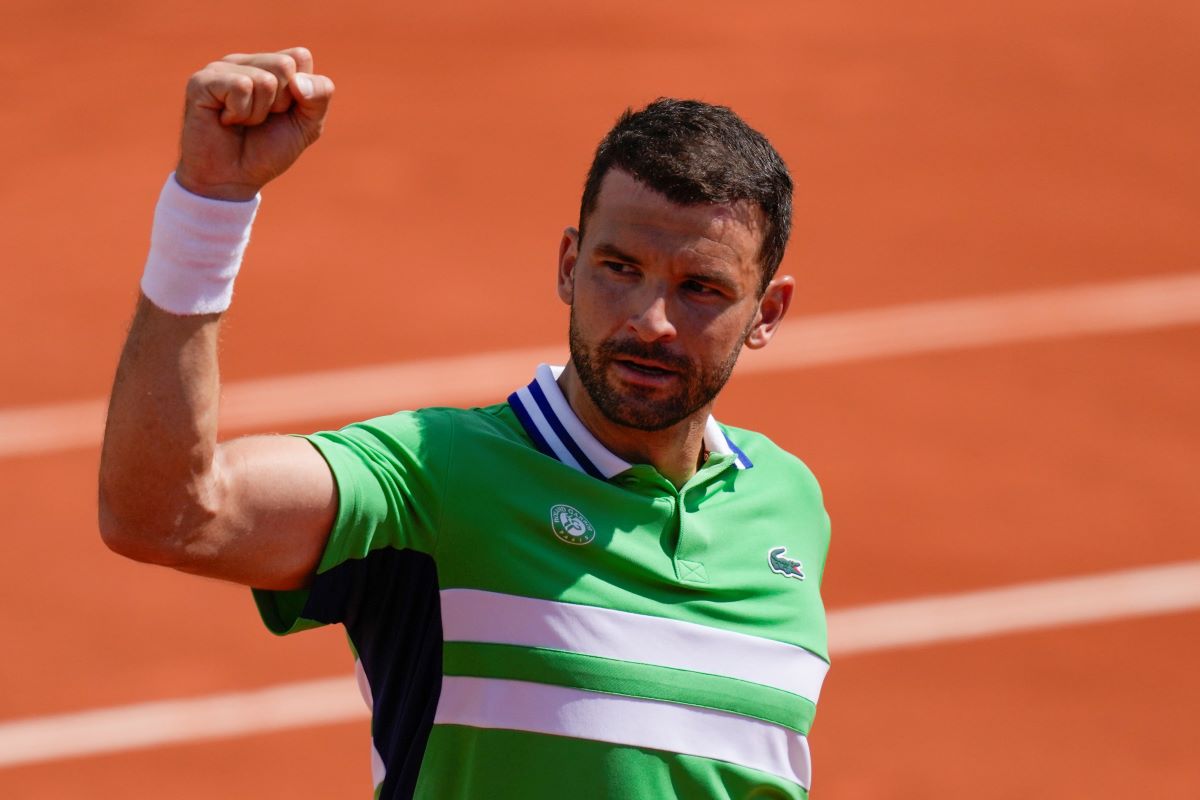 Най добрият български тенисист Григор Димитров се класира за втория кръг