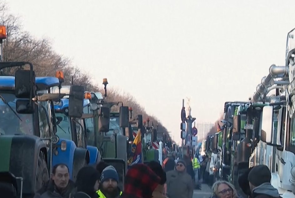Фермери и земеделски производители в цяла Германия излязоха на протести