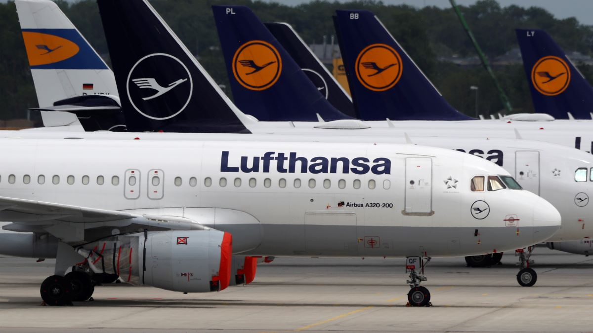 Наземният персонал на авиокомпанията  Луфтханза започва тридневна стачка Спорът за размера