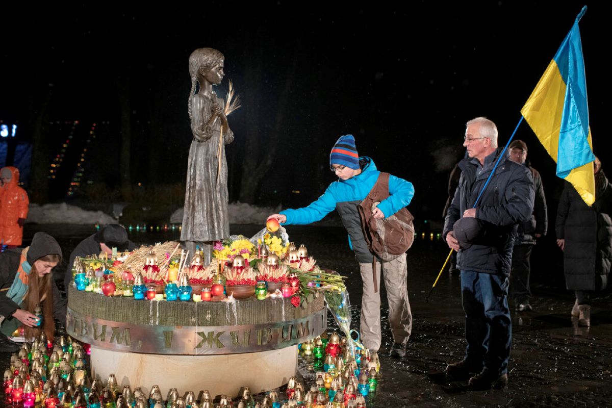 Ukraine Great Famine Holodomor AP
