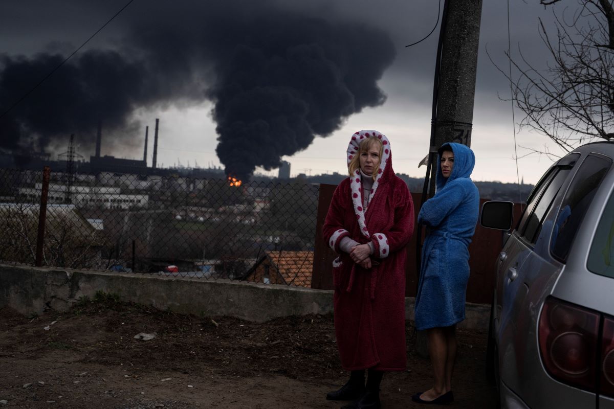 Мащабни руски удари по украинските пристанища през последната нощ В