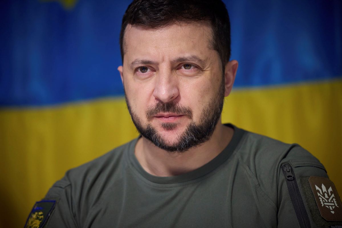 Украинската контраофанзива напредва във всички посоки според президента Володимир Зеленски   По