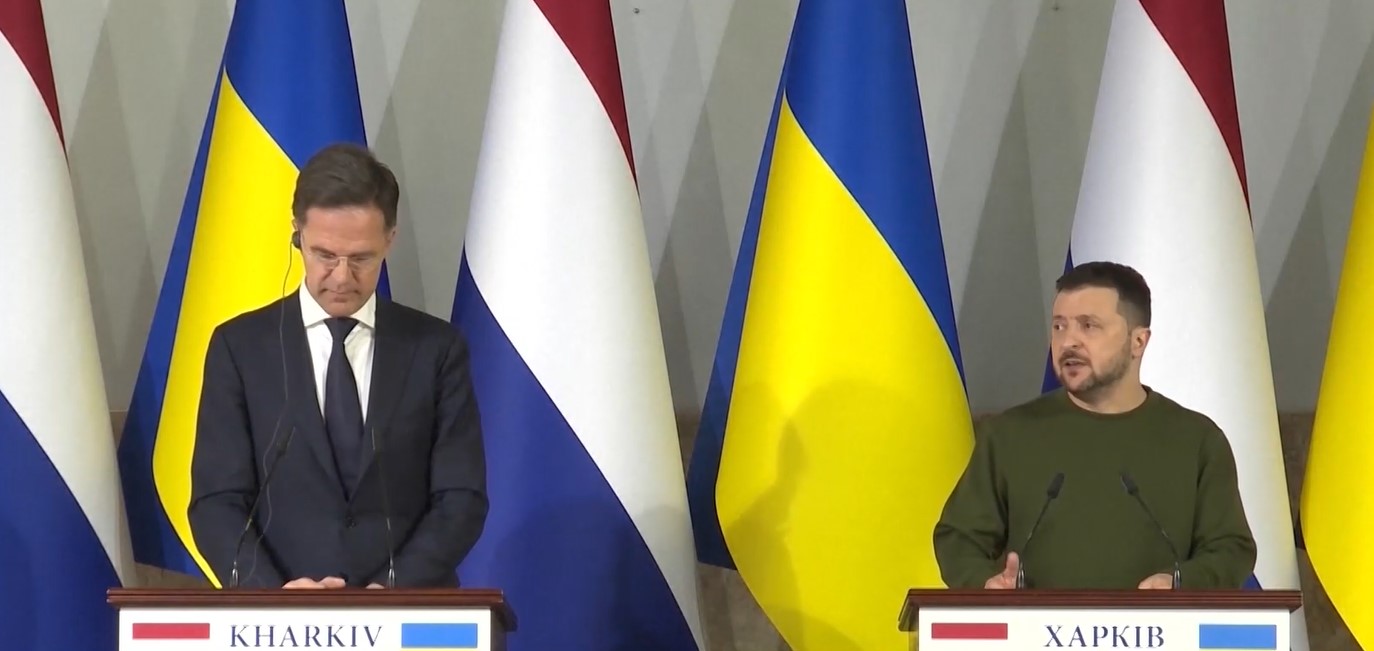 Украйна и Нидерландия подписаха споразумение за сигурност което предвижда Амстердам