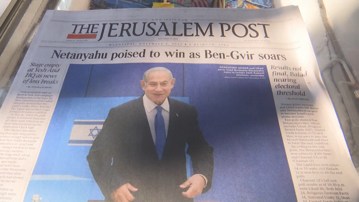 Israel Izbori Netanyahu AP