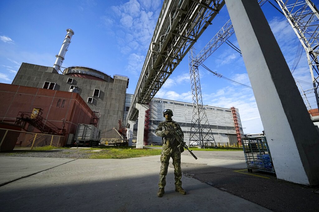 Електропроводът 330 kV който захранва Чернобилската атомна електроцентрала е изключен