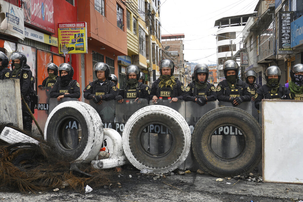 Peru Protests AP