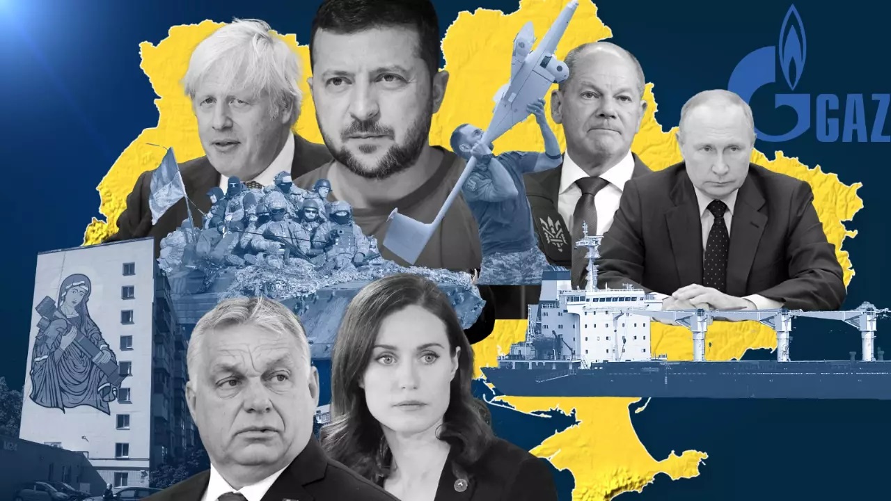 Euronews Collage Ukraine Leaders
