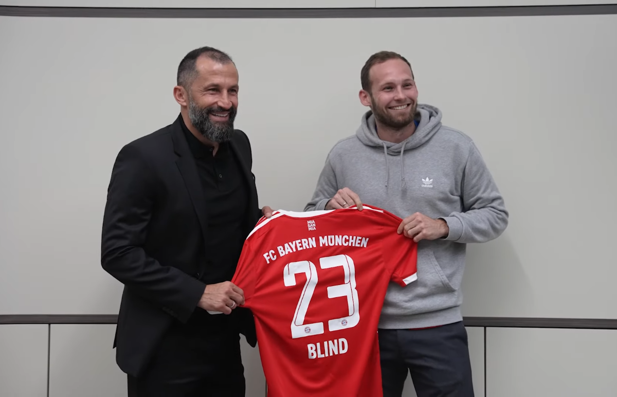 Нидерландският защитник Дейли Блинд официално е футболист на Байерн Мюнхен