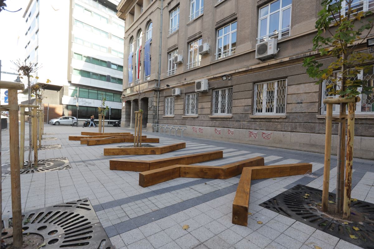 Поредна странна арт инсталация изненада столичани в центъра на града За новата