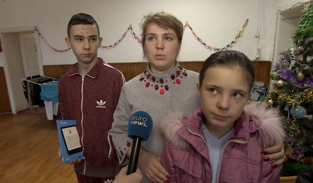 Бежанци от Източна Украйна които сега живеят в западната част
