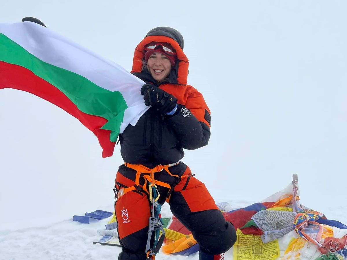 Първата българка, която изкачи връх К2 Силвия Аздреева, се връща