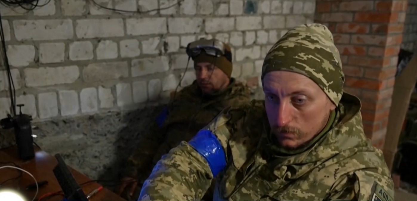 От небето командирът на украински взвод за дистанционна война може