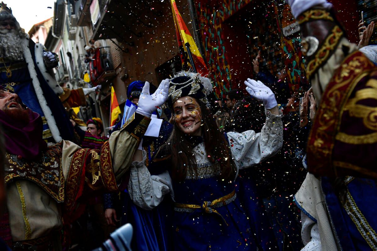 В испанската столица Мадрид се проведе традиционния парад на Тримата