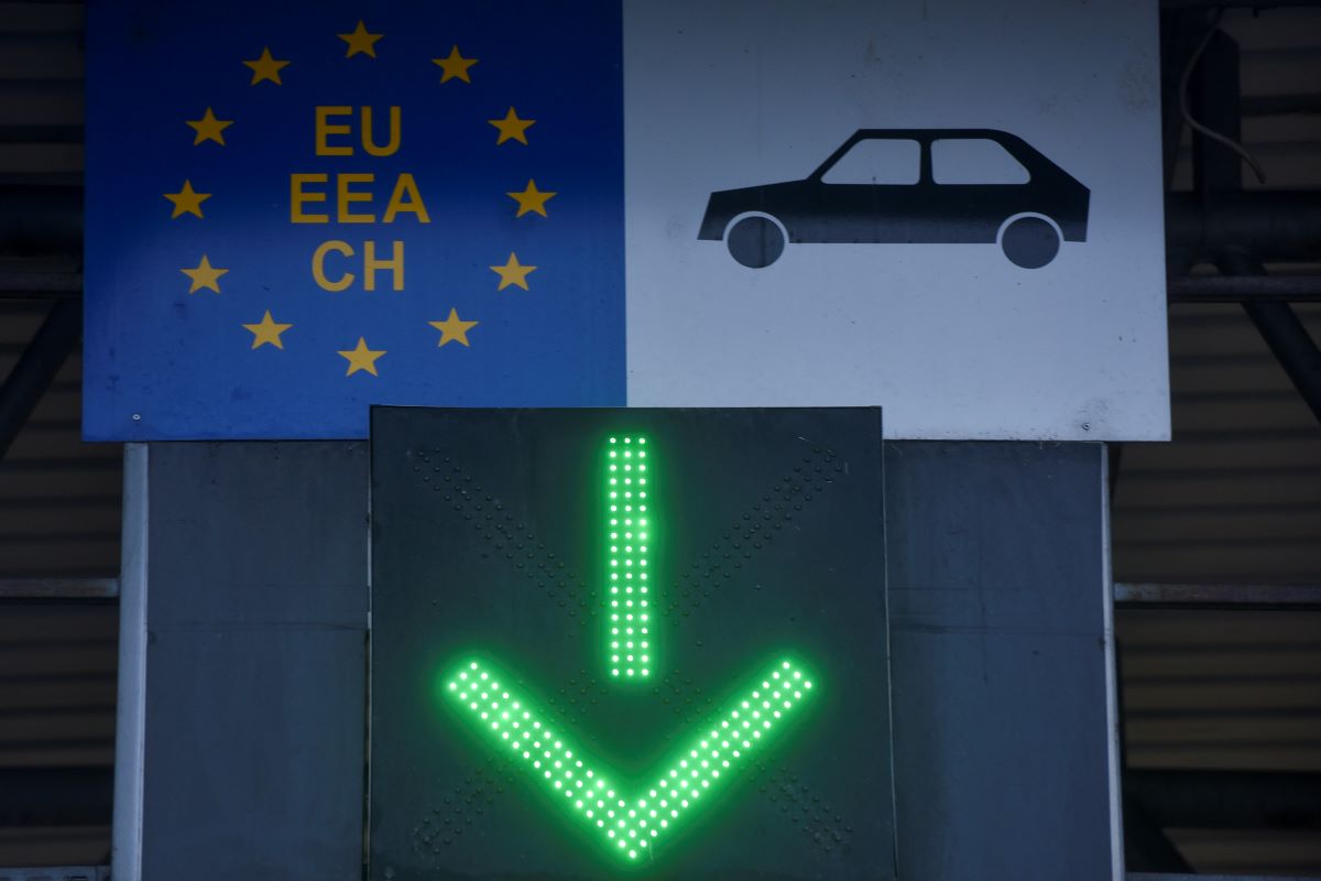 Schengen Shengen Granitsa Zelena Svetlina AP