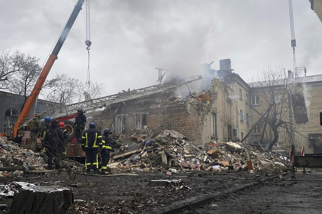 Руските войски са разрушили или повредили почти всяка сграда в