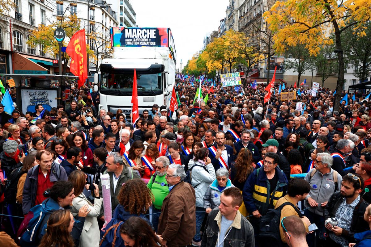 Осемте основни работнически синдиката във Франция обявиха национален ден на