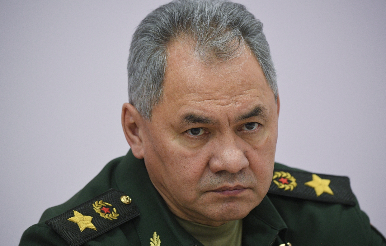 Министърът на отбраната на Руската федерация Сергей Шойгу предупреди че