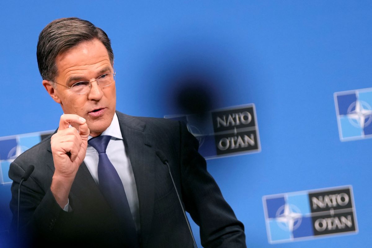 NATO Mark Rutte Rute AP