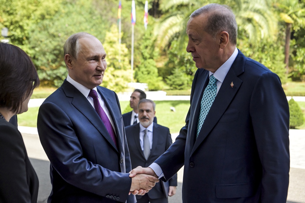 Турският президент Реджеп Тайип Ердоган каза след разговори с руския