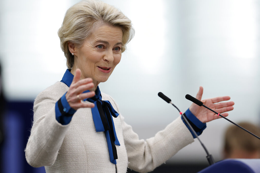Председателката на Европейската комисия Урсула фон дер Лайен ще произнесе