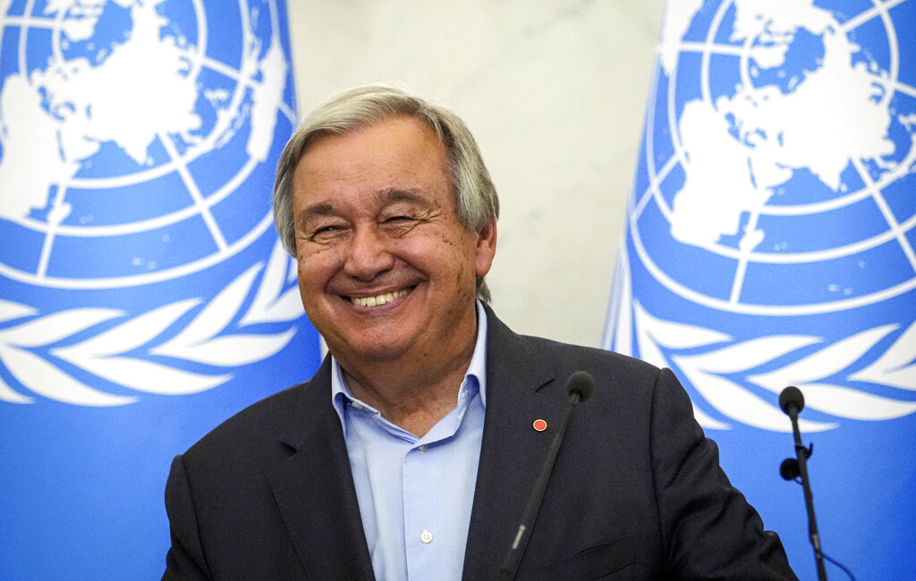 Генералният секретар на ООН Антониу Гутериш заяви че е готов