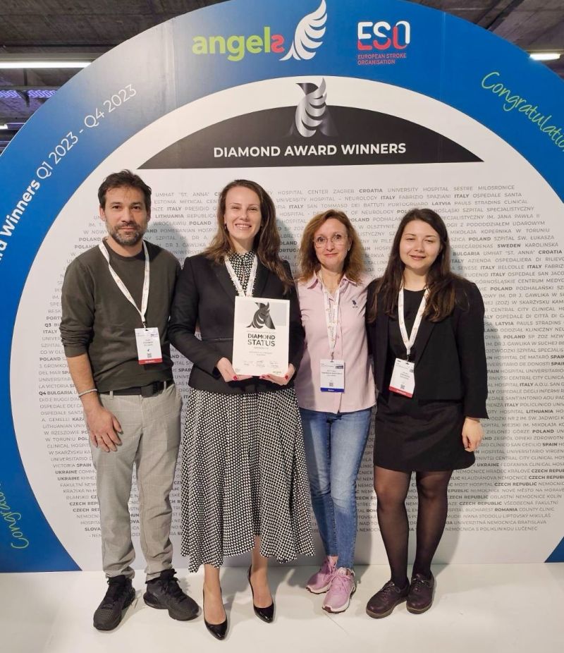 Невролозите от университетската болница Пирогов“ получиха най-престижната европейска награда за