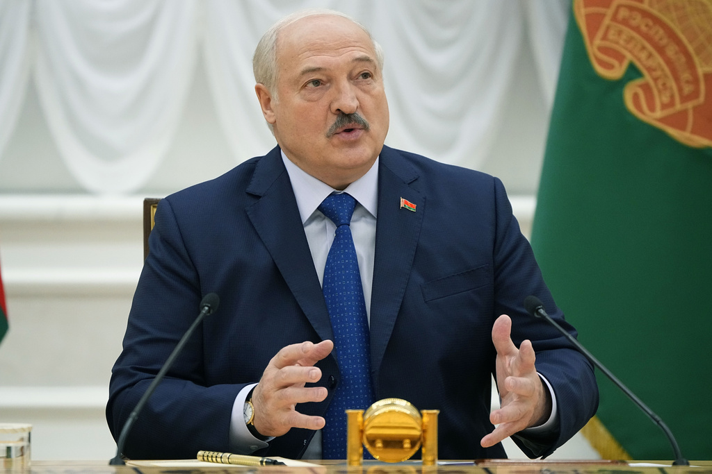 Belarus Lukashenko AP