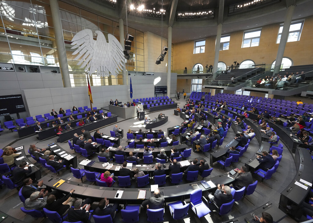 Germany Parliament AP