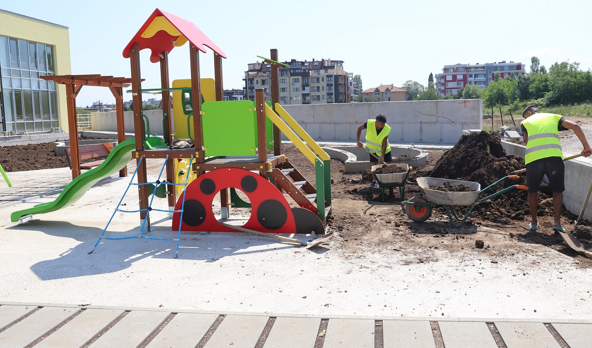 Строеж на нова детска градина с 200 места в Манастирски