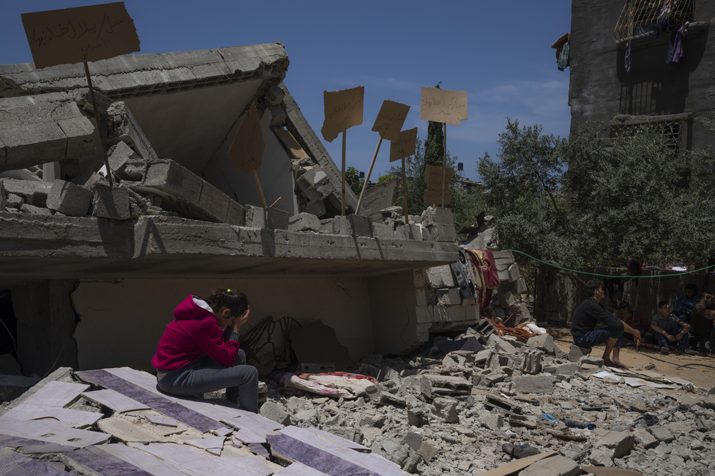 APTOPIX Gaza Destroyed Homes 23134606851278