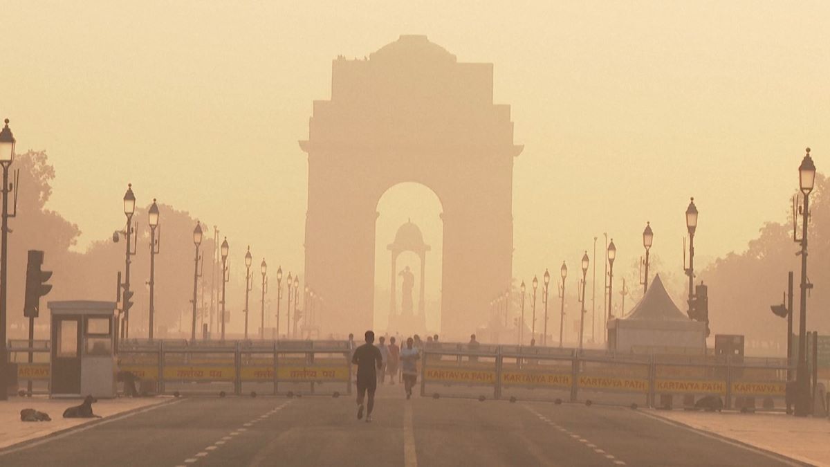 Zamursyavane India New Delhi Pollution 2 AP