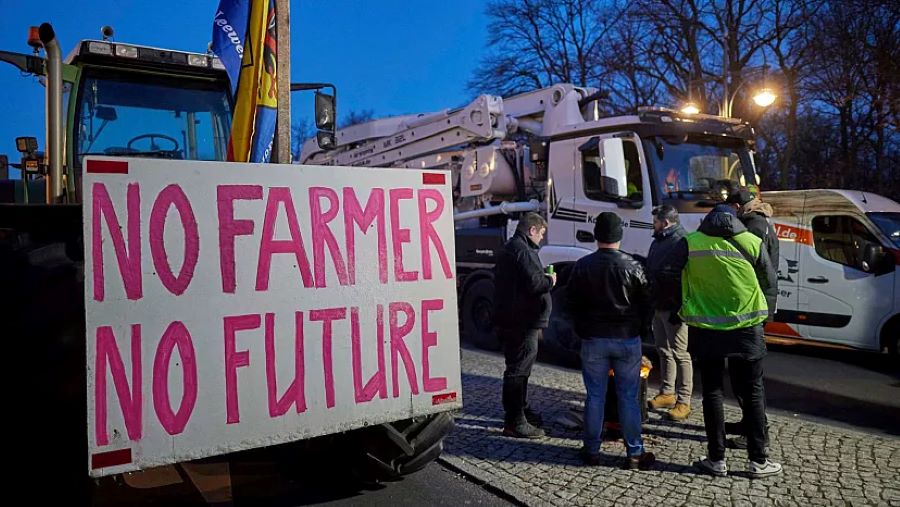Продължават протестите на фермерите в целия Европейски съюз Те бяха
