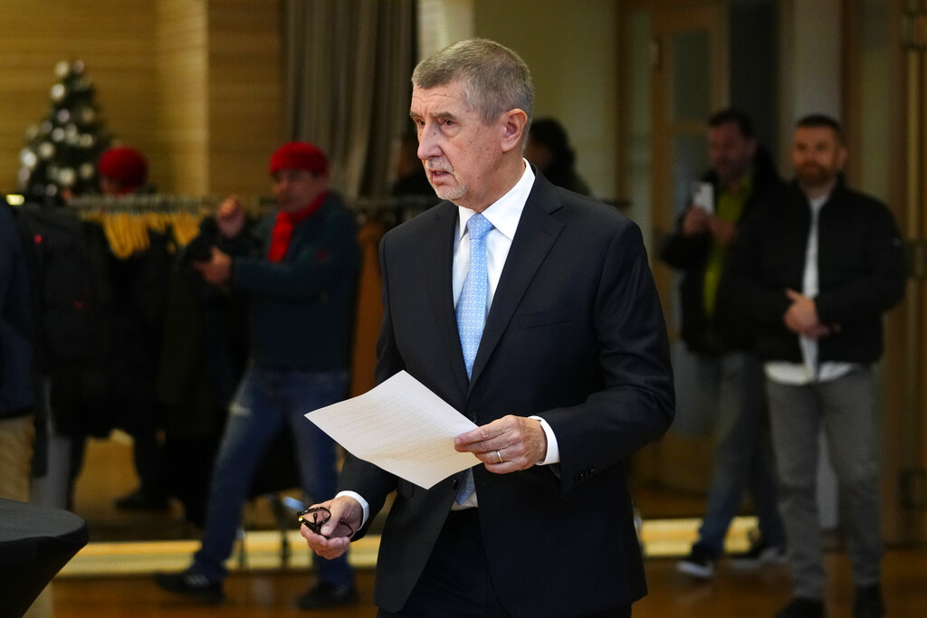 Czech Presidential Election AP