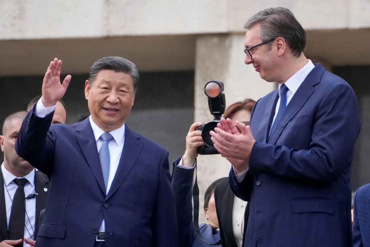 Xi Jinping Vucic Aleksandar Vuchich