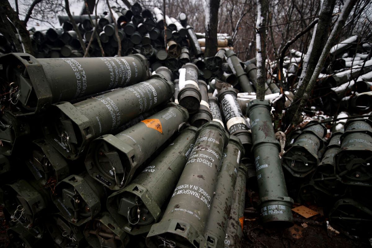 Russia Ukraine War Weapons Oruzhia AP Photo Roman Chop