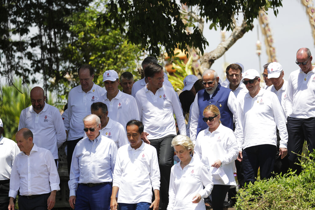 В Бали световните лидери се събраха в рамките на срещата