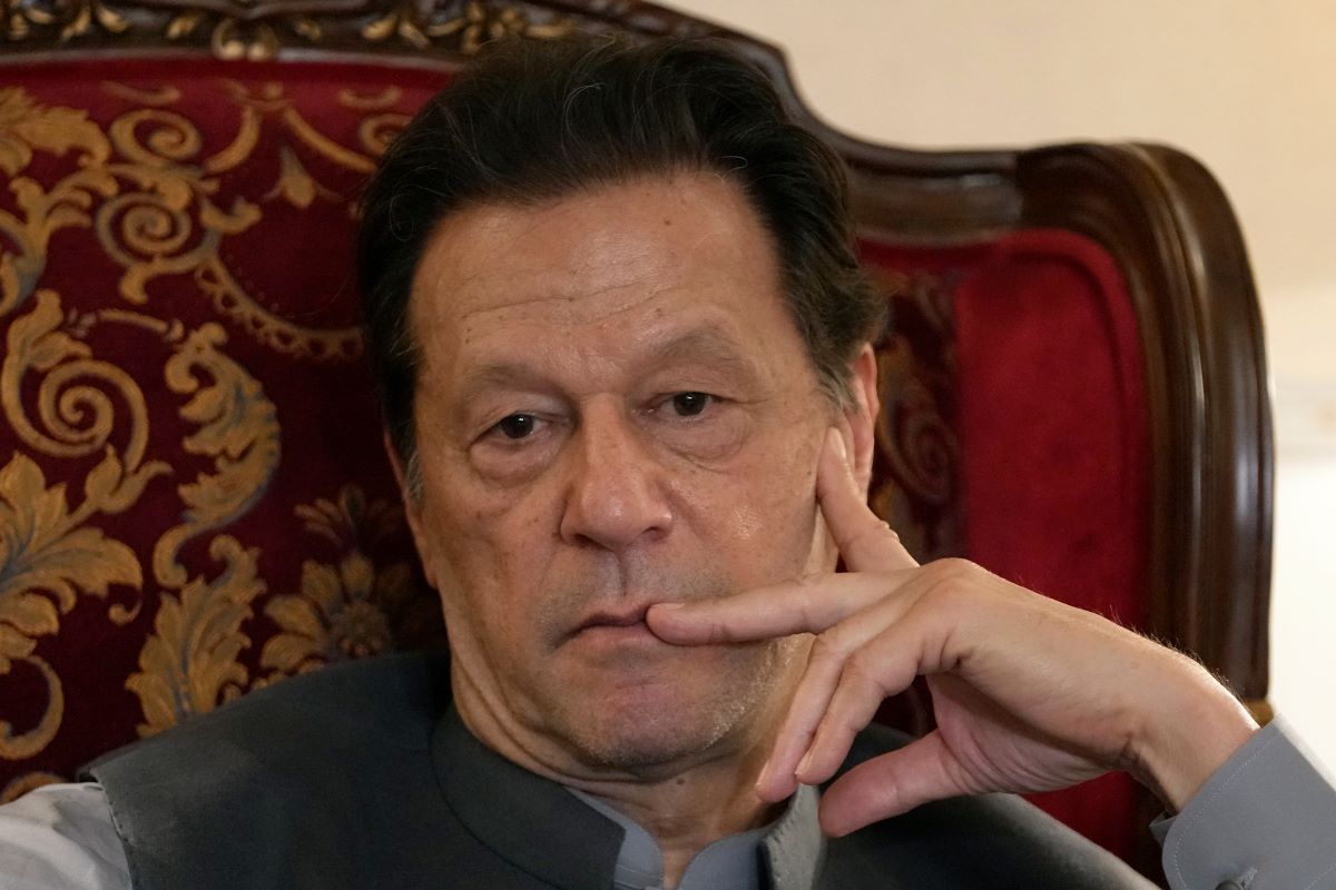 Pakistan Premier Imran Khan AP