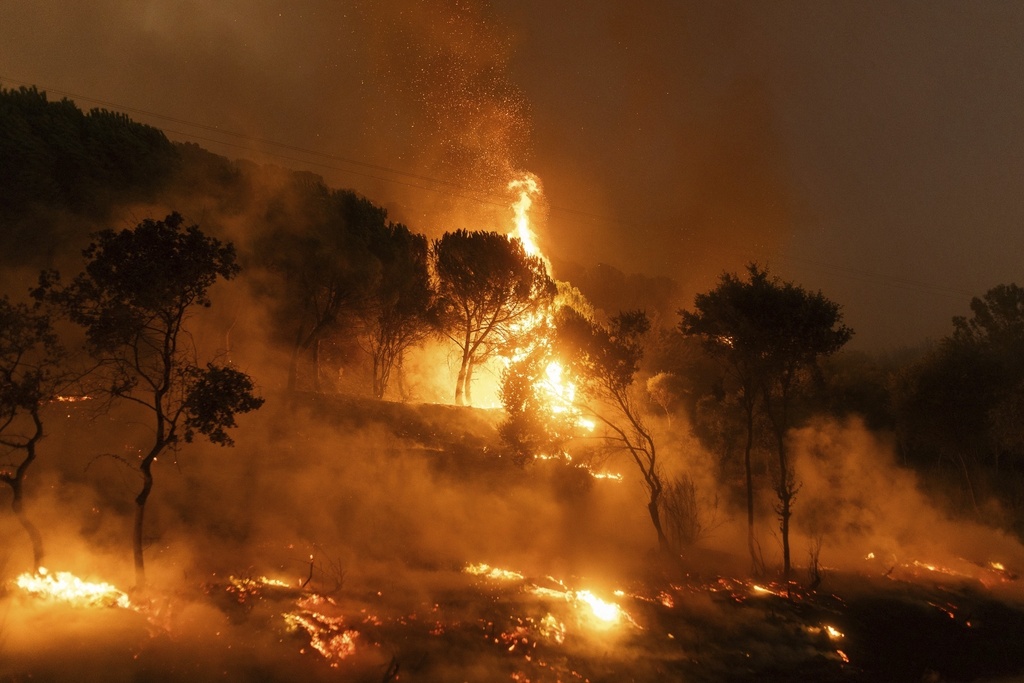 Гръцкият парламент ще заседава извънредно заради кризата с горските пожари