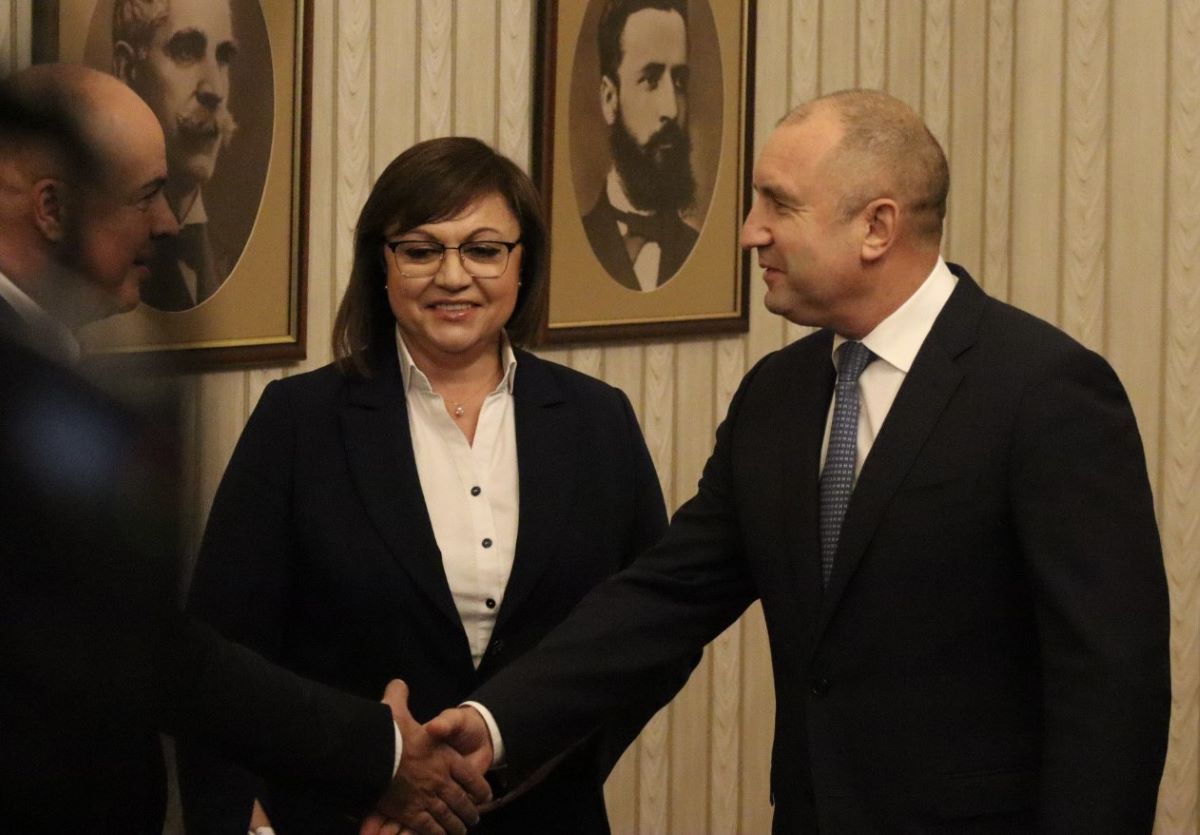 БСП връща на президента Румен Радев неизпълнен третия мандат днес