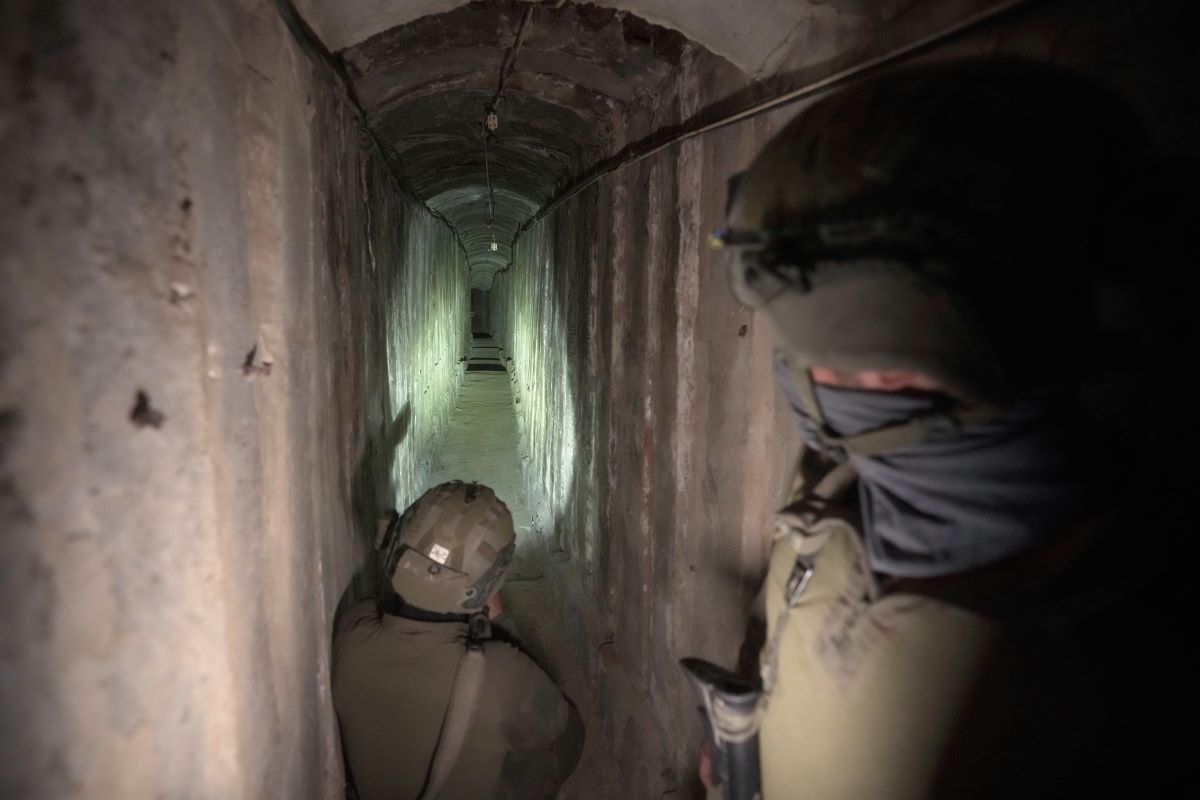 Israel Tunel Hamas Izrael Gaza AP