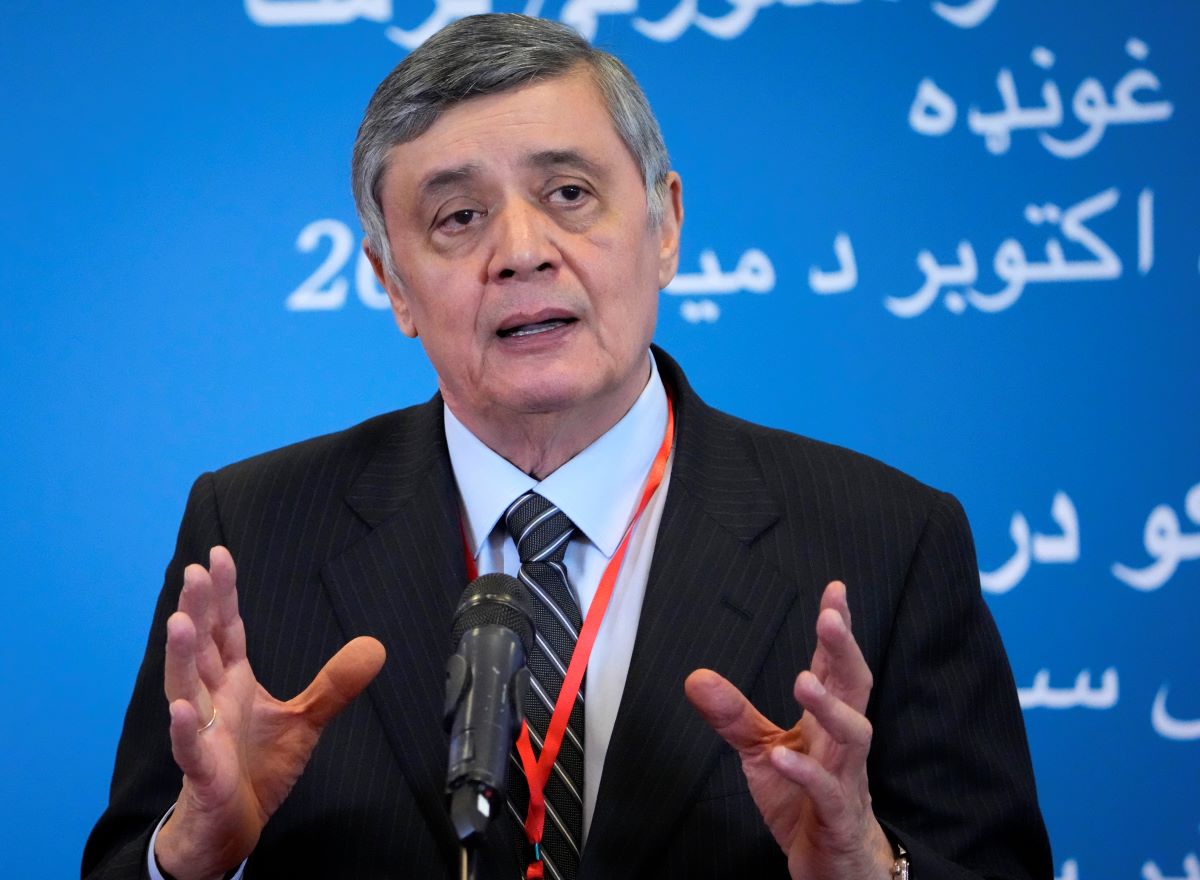 Russia Afghanistan Zamir Kabulov AP