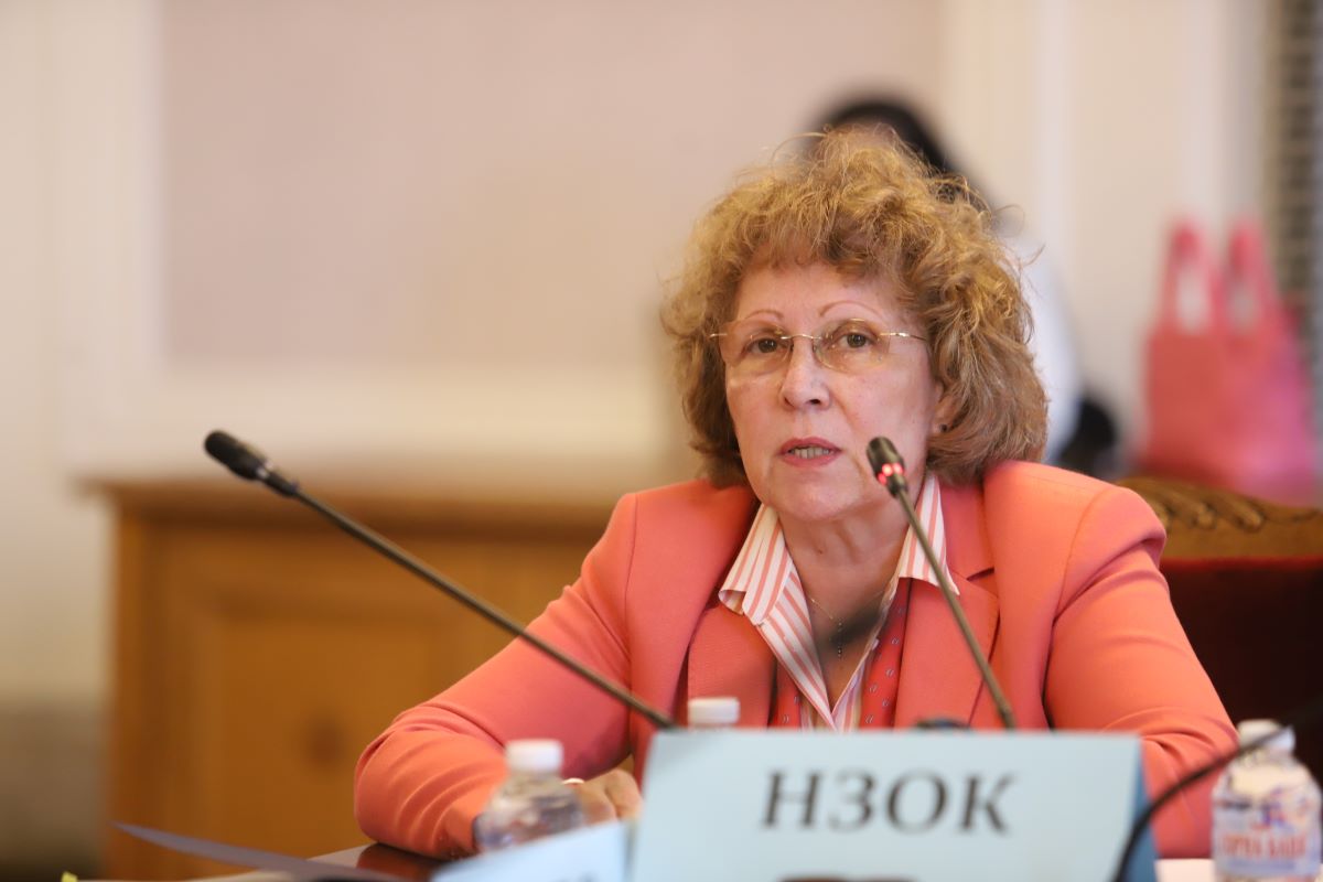Временният шеф на Националната здравноосигурителна каса д р Йорданка Пенкова