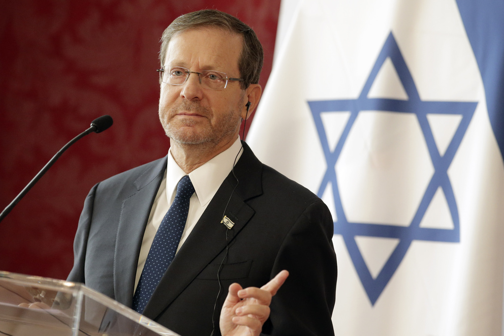 Herzog Israel President AP