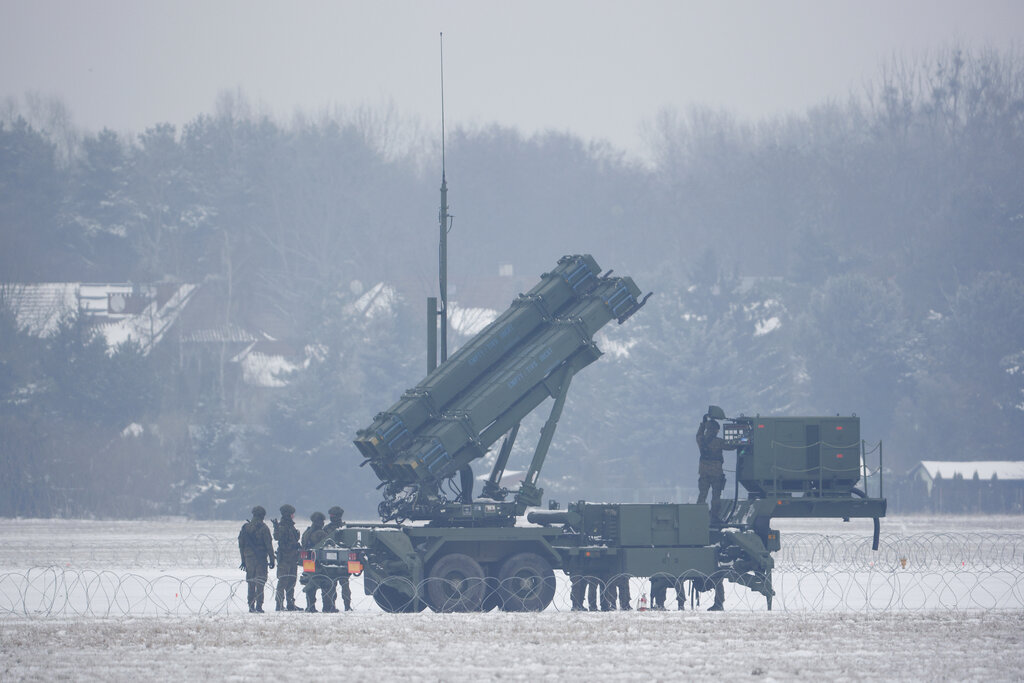 Poland Patriot Missile Launchers AP