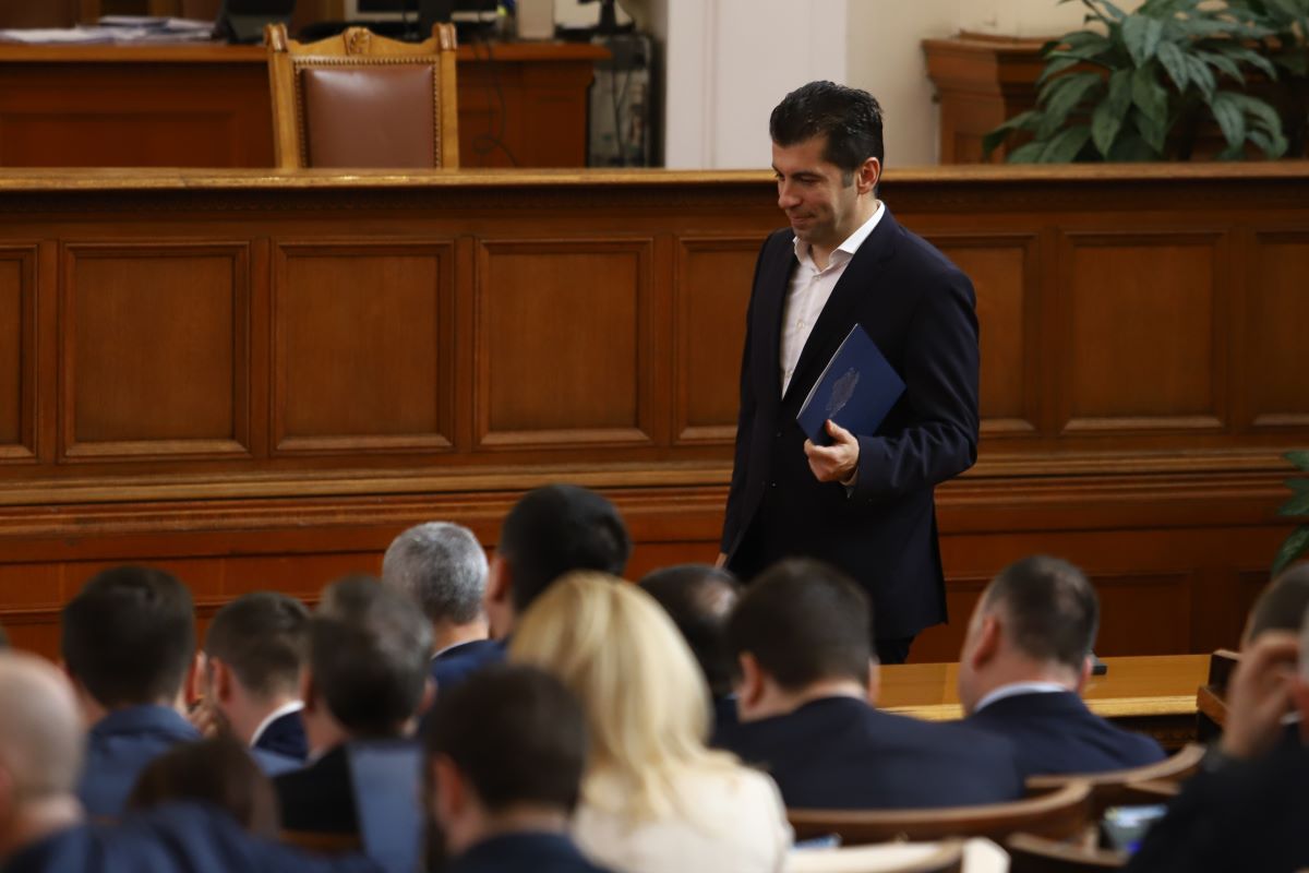 Съпредседателят на Продължаваме промяната“ и бивш премиер Кирил Петков избра