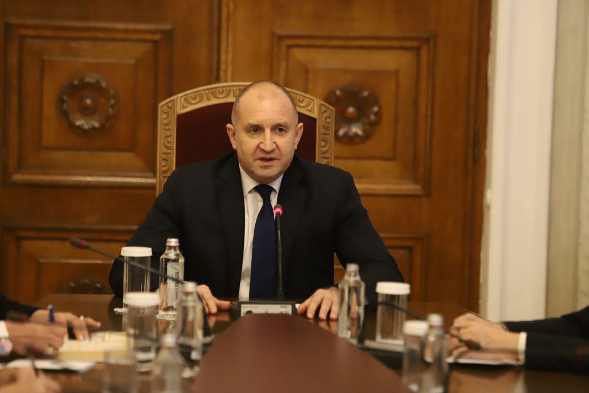 Президентът Румен Радев отново призова партиите да постигнат съгласие за