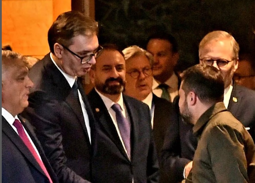 Президентът на Сърбия Александър Вучич се срещна днес в испанския
