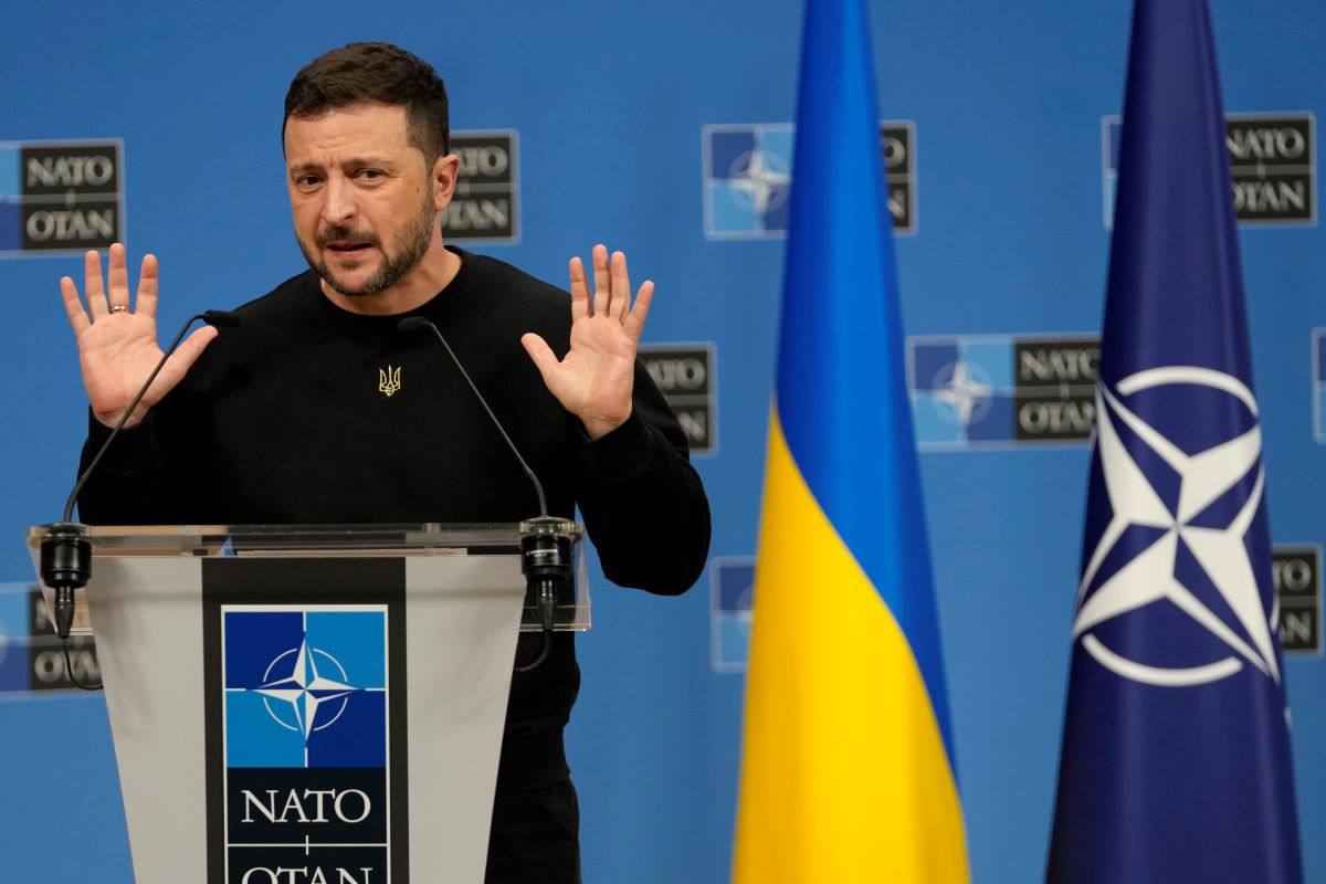 Volodimir Zelenski Zelensky AP