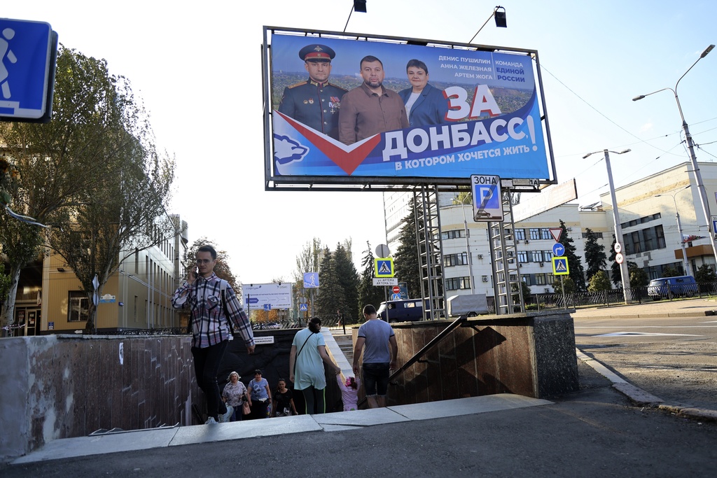 В следващите 3 дни руските власти провеждат местни избори, включително