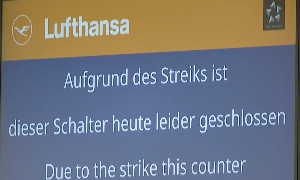 Германският синдикат Ферди призова за целодневна стачка в четвъртък на няколко германски летища